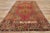 Red Vintage Turkish Oushak Rug - 04'02 X 08'10 For Sale - Image 8 of 10