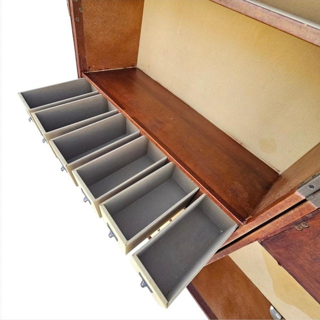 Restoration Hardware Mayfair Steamer Trunk Desk by Timothy Oulton. For Sale - Image 10 of 18