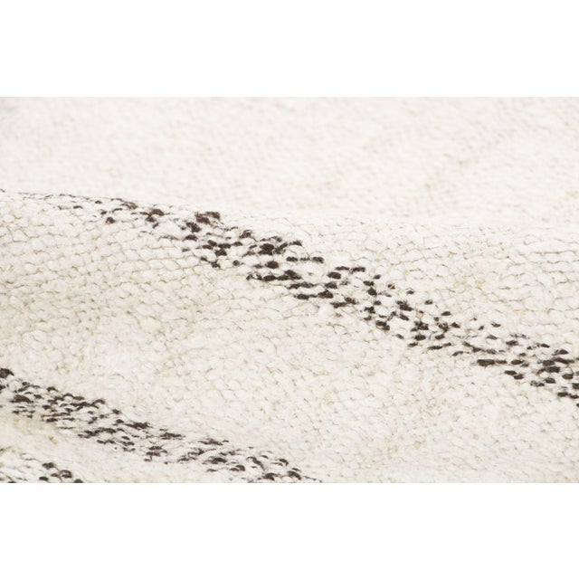 Traditional Vintage Turkish Kilim Wool Rug With Stripes Design by Rug & Kilim, 1950-1959 For Sale - Image 3 of 9