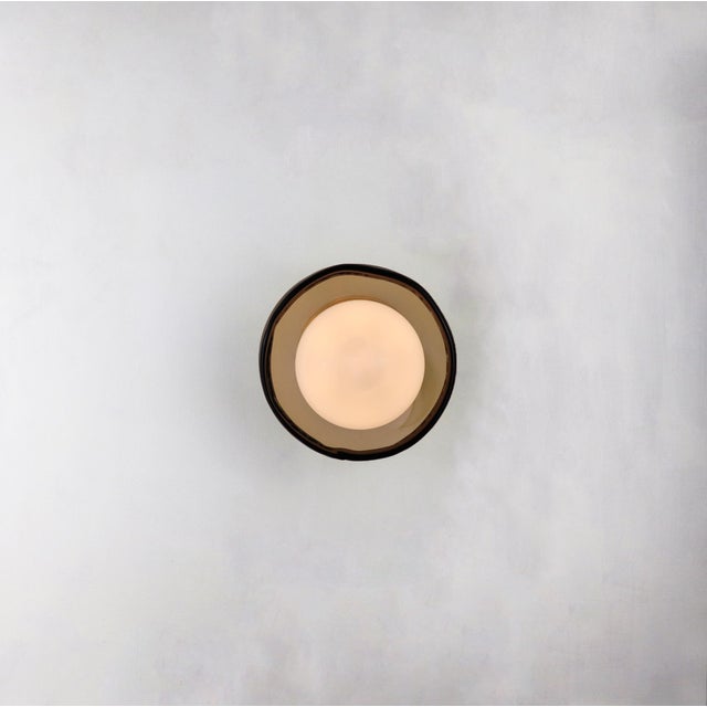 Glass Wall Lamp by Naama Hofman For Sale - Image 4 of 5