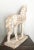 Cream With Gold Wash Standing Equestrian Horse Figure For Sale - Image 4 of 6