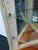 French Tall Painted Corner Vitrine Display Curio Cabinet Cupboard 6676 For Sale - Image 9 of 18