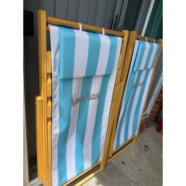 Rare Set of Vintage Neiman Marcus Lounge Chairs. For Sale - Image 9 of 10
