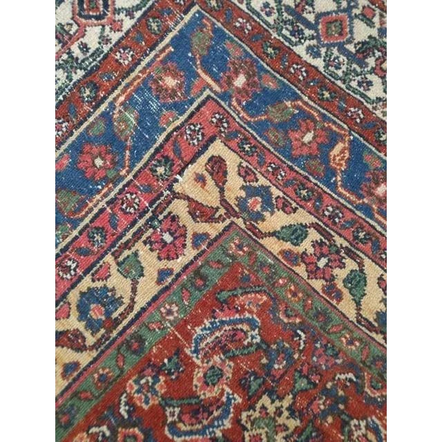 1920's Antique Persian Hamadan Palace Rug, 11' X 19'8" For Sale - Image 9 of 11