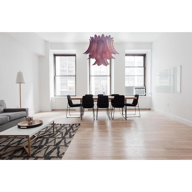 Italian Murano Felci Glass Chandeliers, 1980s, Set of 2 For Sale - Image 4 of 18