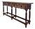 Spanish Baroque Style Hardwood Console Table, 1920s For Sale