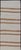 Tribal Vintage Turkish Kilim Runner With Horizontal Stripes in Ivory and Cognac For Sale - Image 3 of 12