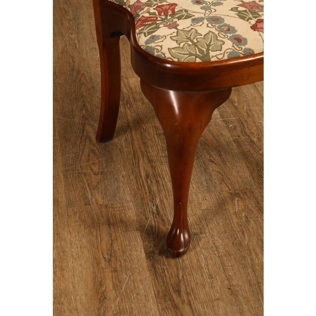 Wood Saybolt Cleland Queen Anne Style Walnut Side Chairs, Pair For Sale - Image 7 of 18