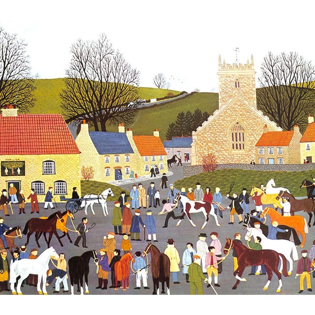 "Haddelsey's Horses" 1978 Haddelsey, Vincent & Silver, Caroline For Sale - Image 4 of 12