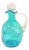 Bischoff Turquoise Hand Crafted Decanter For Sale