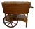 Americana Wood Bar/Dessert Cart For Sale