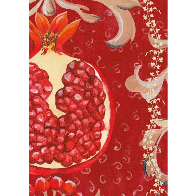 Mind the Gap Melagranata Wallpaper Sample For Sale