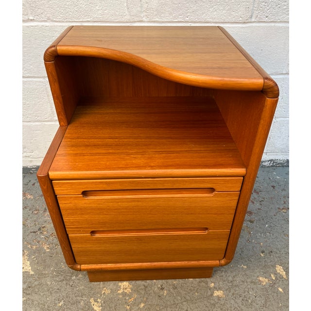 Mid-Century Modern Mid-Century Teak Nightstand by Sun Cabinet For Sale - Image 3 of 16
