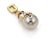 Contemporary Louis Vuitton Collectable Snowman Onyx 18k Gold Charm Pendant For Sale - Image 3 of 6