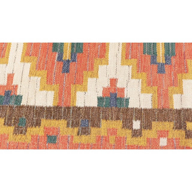 Mid 20th Century Doris Leslie Blau Vintage Swedish Rolakan Runner by 'GK' For Sale - Image 5 of 7