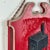 Vintage Wooden "Wood Stove's" Advertising Trade Sign in Bright Red & Black Stove For Sale In New York - Image 6 of 8