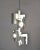 Mid Century Italian Aluminum 6 Light Fixture For Sale - Image 12 of 13