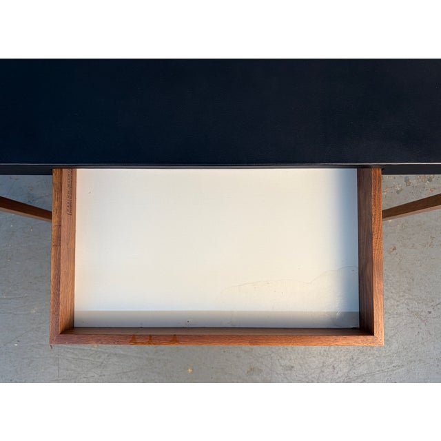 Late 20th Century Walnut and Leather "Risom" Desk by Design Within Reach For Sale - Image 10 of 11