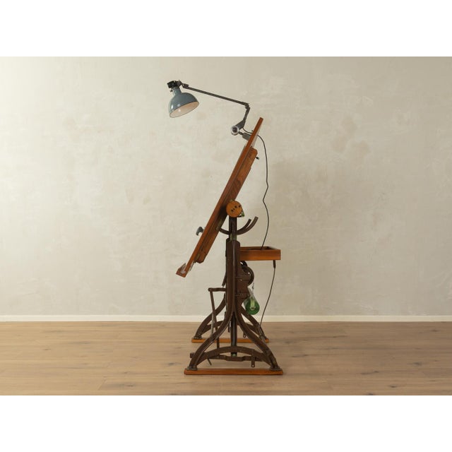 1920s Vintage Drawing Table, 1920s For Sale - Image 5 of 11