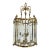 Myran Allan Luxury Lighting Neoclassical Italian Empire Brass Lantern For Sale