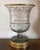 French 19th Century Anglo Irish Cut Crystal Glass Mounted Vase For Sale - Image 3 of 11