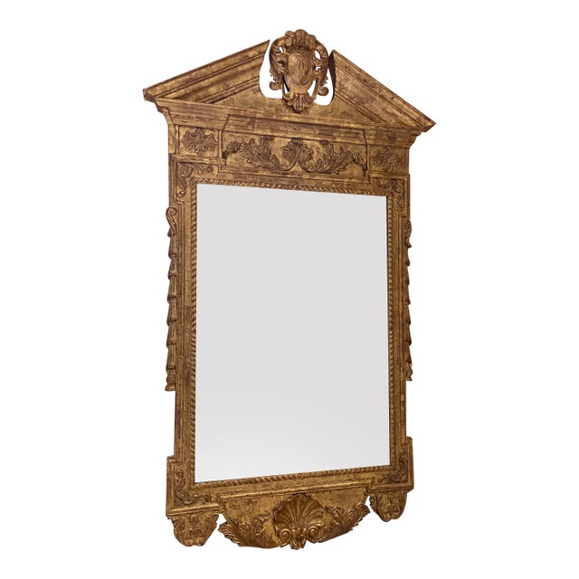 Burton Ching George II Style Giltwood Mirror For Sale