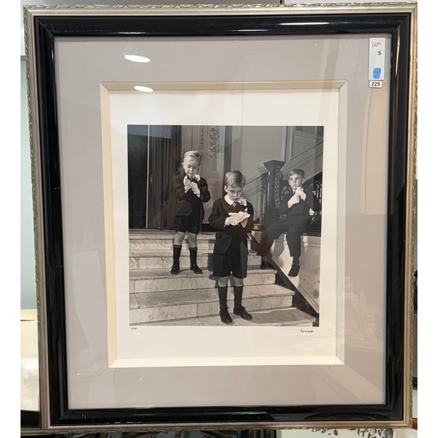 Boys at Dancing School, Waterbury, Connecticut, 1945 by Alfred Eisenstaedt Signed, 9/250 Silver Gelatin Print Alfred...