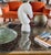 White Resin Chess Horse Sculpture, Italy 1970s For Sale - Image 9 of 10