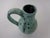 Black Turquoise Studio Ceramic Vase by Kerstin and Ralf Unterstab for Kunsttöpferei Unterstab, East Germany, 1960s For Sale - Image 8 of 18