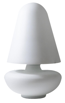 Frosted Glass Table Lamp, 1970s