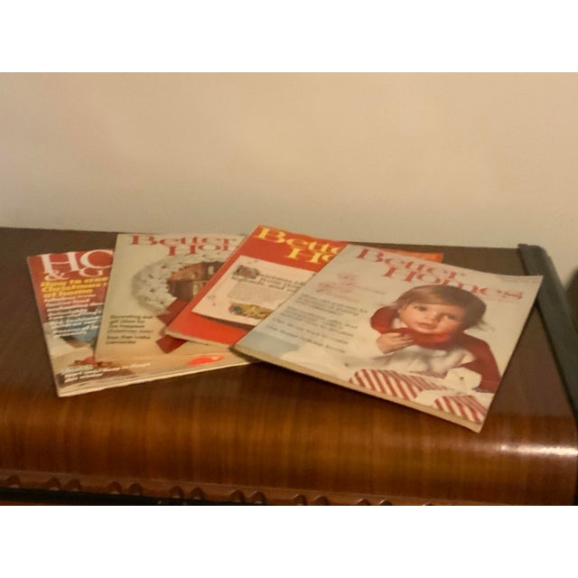Pristine Vintage Christmas Holiday Design Magazines, 1968-1973 - Set of 4 For Sale - Image 6 of 9