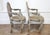 Mid-Century Modern 19th Century Painted Sheild Back Ribbon Carved Cane Open Armchairs For Sale - Image 3 of 13