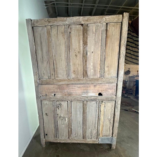 French Provincial Star-Inlaid Armoire, 18th-Century For Sale - Image 17 of 18