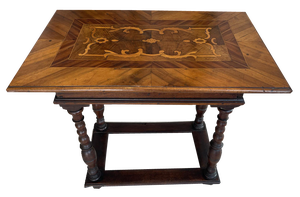 Baroque Wooden Side Table