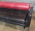 Black Late 20th Century Vladimir Kagan Matinee Sofa American Leather Red and Black For Sale - Image 8 of 14