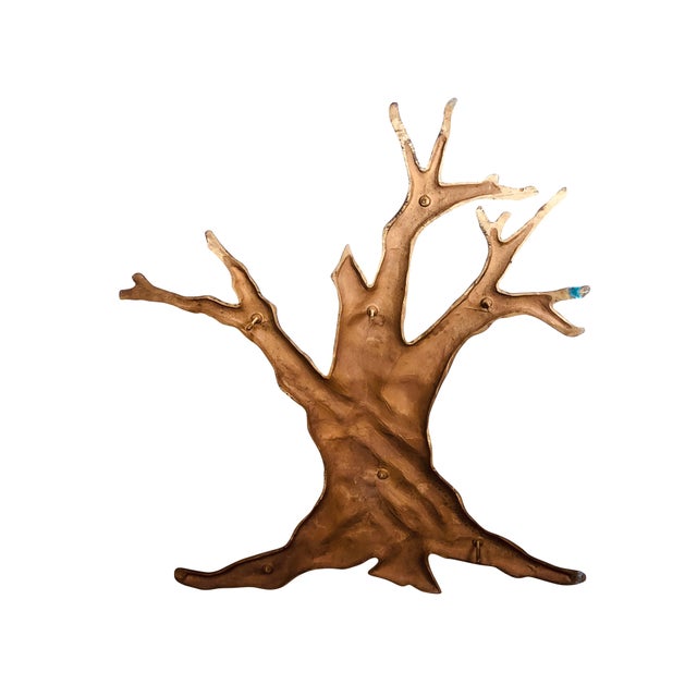 Bronze Bronze Tree Mid 20th century Garden Wall Sculpture For Sale - Image 8 of 18