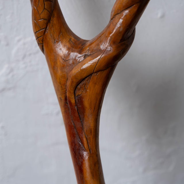 Vernon Edwards Crutch Form Walking Stick, 1980s For Sale - Image 11 of 13