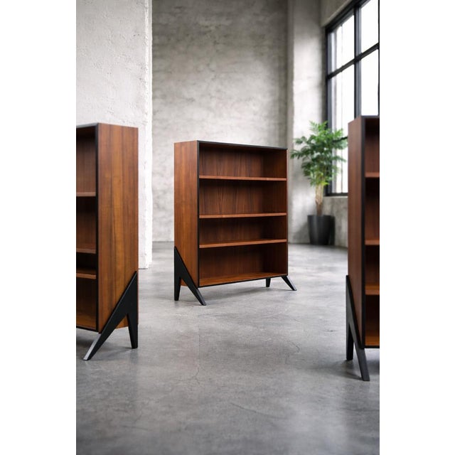 Mid-Century Scandinavian Modern Teak Bookcase, 1960s For Sale - Image 11 of 18