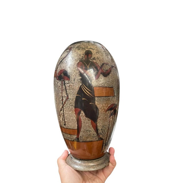 Metal Vase from WMF, 1930s For Sale - Image 4 of 7
