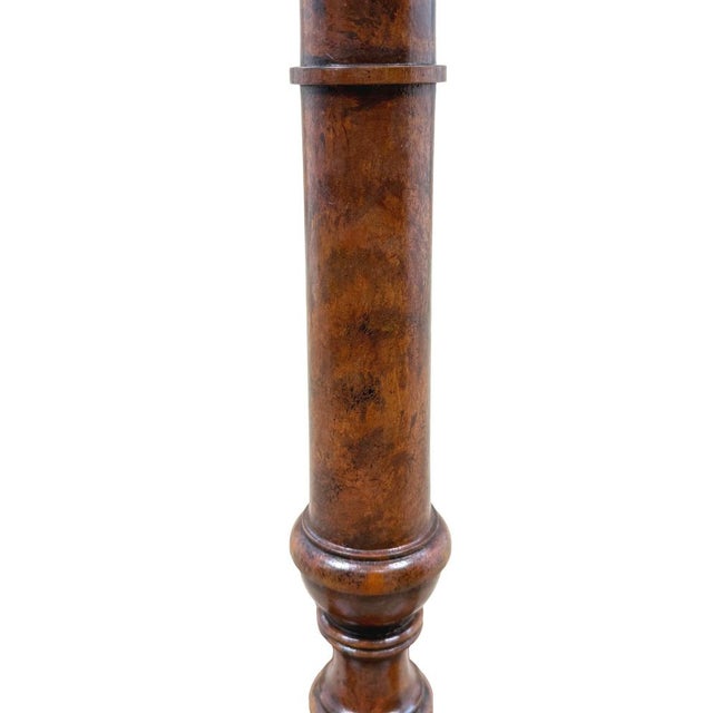 Antique Pollard Oak Occasional Table, 1840 For Sale - Image 4 of 11