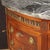 Brown Louis XVI French Half-Moon Commode with Marble Top, 1950s For Sale - Image 8 of 15