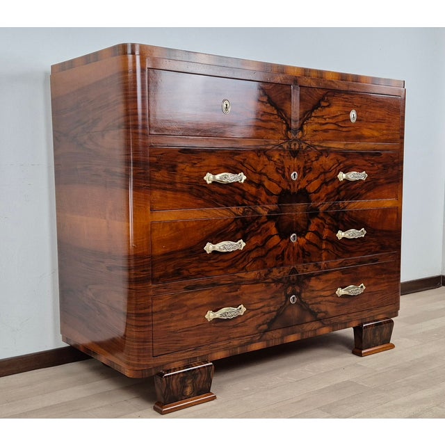 Venetian Art Deco Chest of Drawers, 1934 For Sale - Image 4 of 18