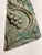 Marvelous antique pressed tin decorative panel, painted light green that's faded over time to a patina. Depicts grapes and...