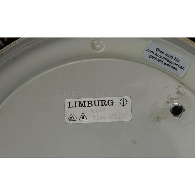 Vintage Bubble Glass Model A 637 Flush Mount from Glashütte Limburg, 1970s For Sale - Image 10 of 12
