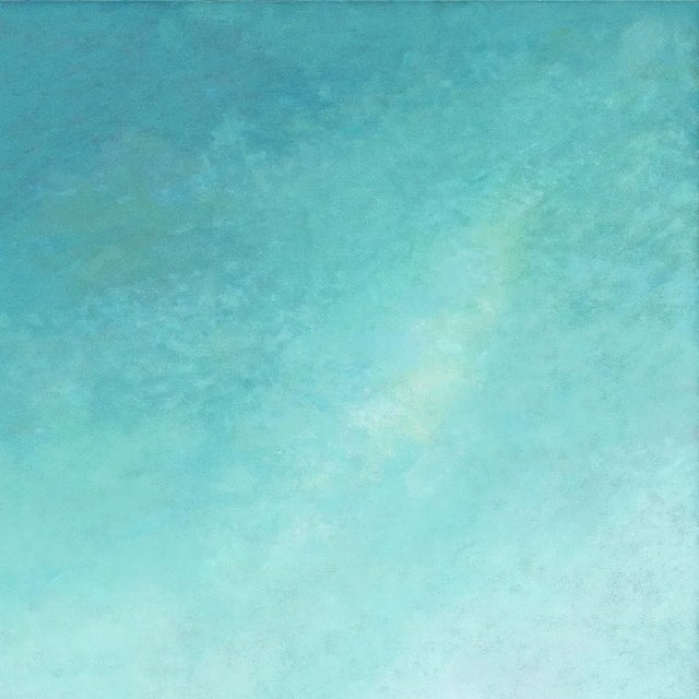 Textile 'Celestial Abstract' by Michael Bradley, 1986, Gump's, San Francisco Bay Area Abstraction, Sky, Clouds For Sale - Image 7 of 9