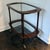 Cesare Lacca Midcentury Mahogany Italian Serving Bar Cart An amazing midcentury mahogany Italian serving bar cart,...