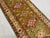 Green Olive Green and Cream Kazak-Style Wool Runner Rug, Natural Dyes, 2'9" X 10' For Sale - Image 8 of 16