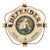 New York Yacht Club America’s Cup Defender 1895 Nautical Life Preserver 24"d For Sale