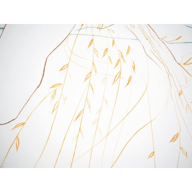 Salvador Dali, Rest in Love, 20th Century, Original Engraving For Sale - Image 5 of 8