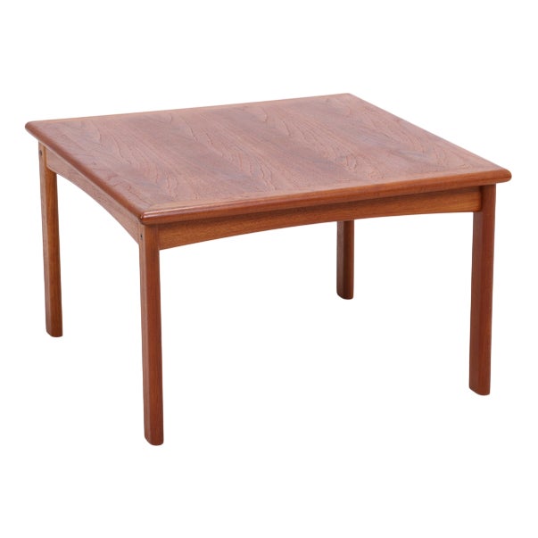 Mid-Century Danish Teak Side or Coffee Table, 1960s For Sale
